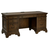 Coaster Hartshill Credenza with Power Outlet Burnished Oak Model 881282